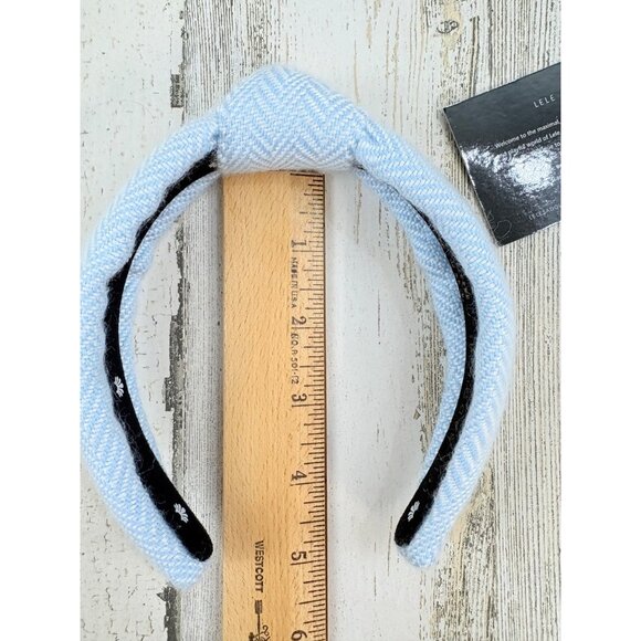 Lele Sadoughi The Beaufort Bonnet Company KIDS Knot Headband Beale Street Blue - Picture 15 of 15